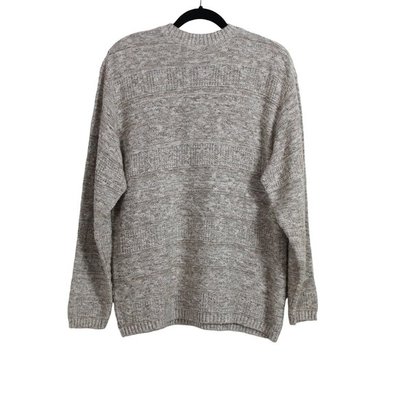 Tradition Heather Beige Textured Knit Vintage Sweater - Picture 2 of 16